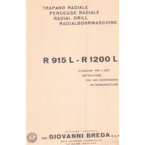 Trapano Breda R 915-1200